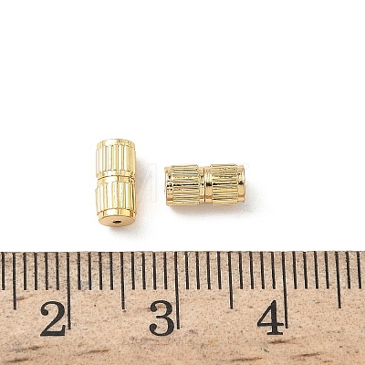 Brass Screw Clasps KK-Z136-44B-G-1