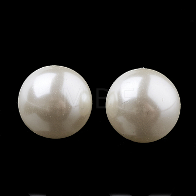 Eco-Friendly Plastic Imitation Pearl Beads MACR-S277-12mm-C05-1