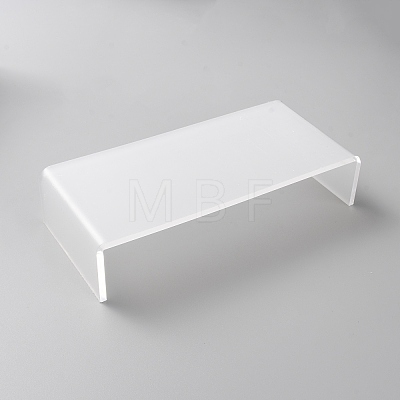 5Pcs 5 Sizes Acrylic Display Risers ODIS-WH0017-092-1