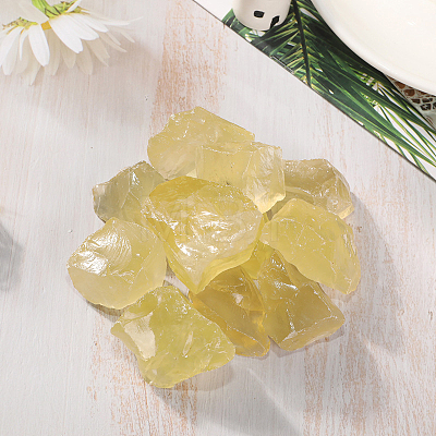 Heated Citrine(from Heated Natural Amethyst) Raw Rough Stone DJEW-PW0012-118A-1-1
