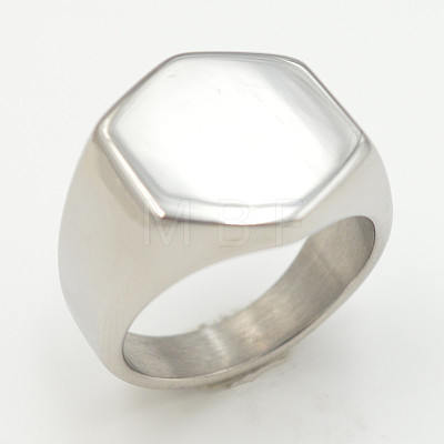 304 Stainless Steel Finger Rings FS-WG5F41B-21-1