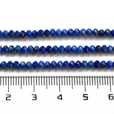 Natural Lapis Lazuli Dyed Beads Strands G-G140-B03-04-1