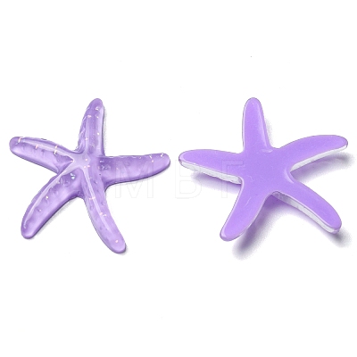 Translucent Resin Sea Animal Cabochons LS-RESI-B016-01E-1