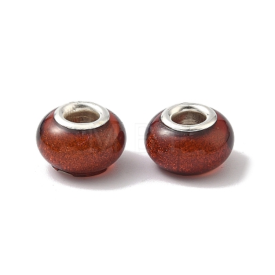 Large Hole Resin European Beads OPDL-R118-11B-1