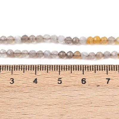 Natural Botswana Agate Beads Strands G-A129-3mm-18-1