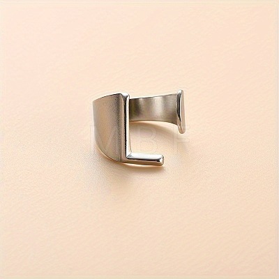 304 Stainless Steel Cuff Rings FS-WGEAFE6-24-1