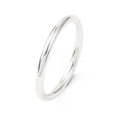 990 Sterling Silver Finger Rings RJEW-Z128-01S-02-1