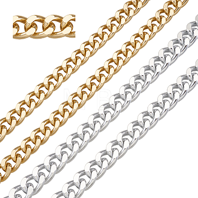 Aluminium Curb Chains CHA-TAC0001-01G-1