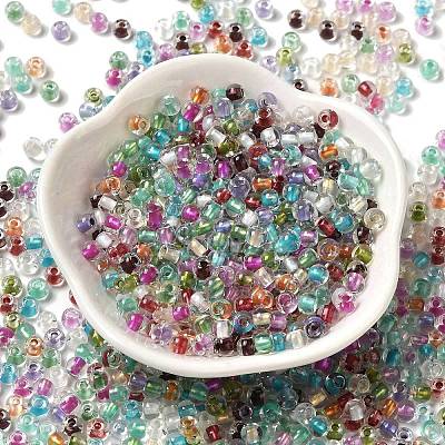 6/0 Transparent Colours Glass Seed Beads SEED-P006-01A-07-1