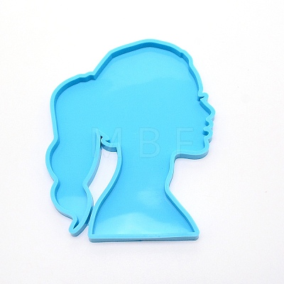DIY Food Grade Silhouette Silicone Bust Statue Molds DIY-TAC0018-19-1