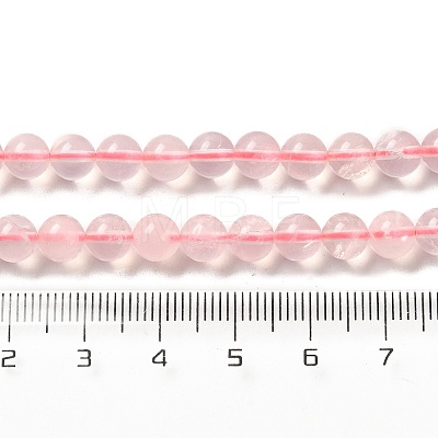 Natural Rose Quartz Beads Strands G-Z047-C03-05-1