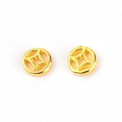 Coins Alloy Cabochons MRMJ-WH0074-09-1