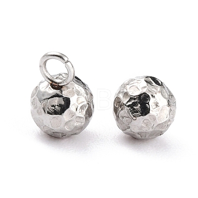 Tarnish Resistant 304 Stainless Steel Charms X-STAS-O147-03A-P-1