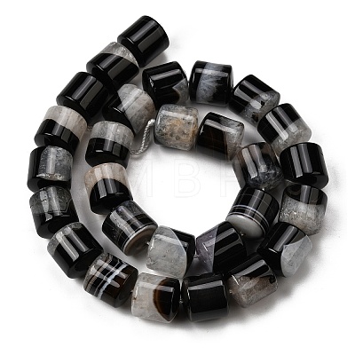 Natural Agate Beads Strands G-F820-P01-01J-1