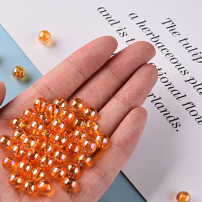 Transparent Acrylic Beads MACR-S370-B8mm-724-1