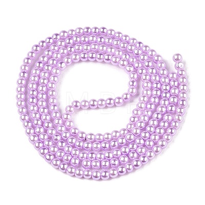 Baking Painted Glass Pearl Bead Strands HY-Q003-3mm-47-A-1