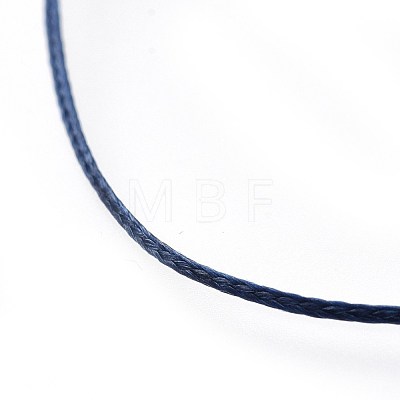 Adjustable Flat Waxed Polyester Cords Bracelet Making AJEW-JB00508-04-1