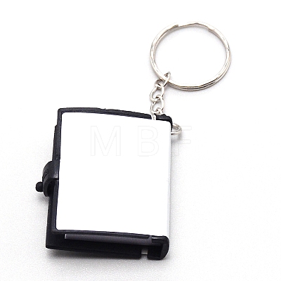 Plastic Keychains KEYC-WH0020-15A-1