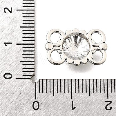 Tibetan Style Alloy Links Connector Charms FIND-D042-07C-AS-1