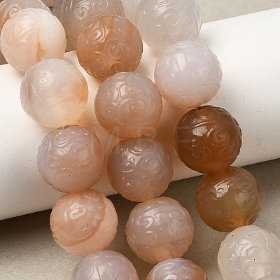 Natural Agate Beads Strands G-P614-A01-01-1