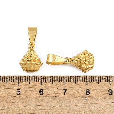304 Stainless Steel Pendants STAS-B167-21B-G-1