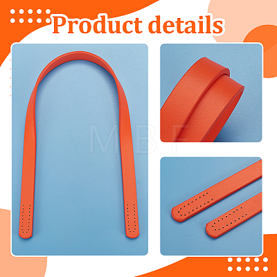 PU Leather Sew on Bag Handles FIND-WH0290-23E-1