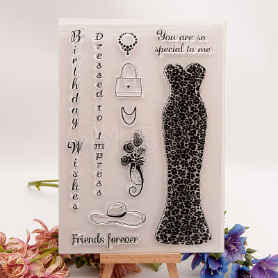 Silicone Clear Stamps DIY-A013-23-1