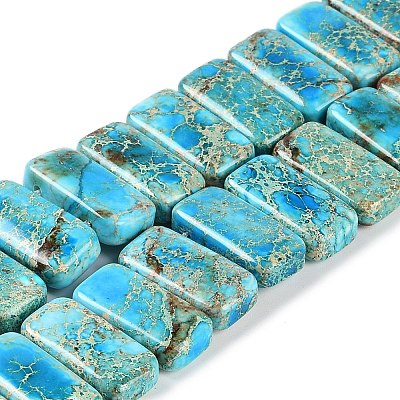 Natural Imperial Jasper Beads Strands G-L604-F01-01G-1