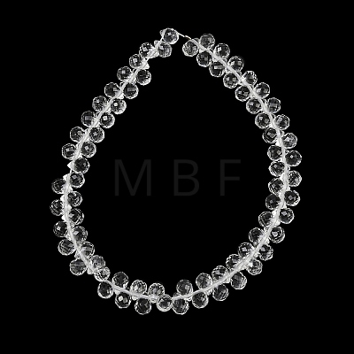 Natural Quartz Crystal Beads Strands GG-CBAB63F-A01-1