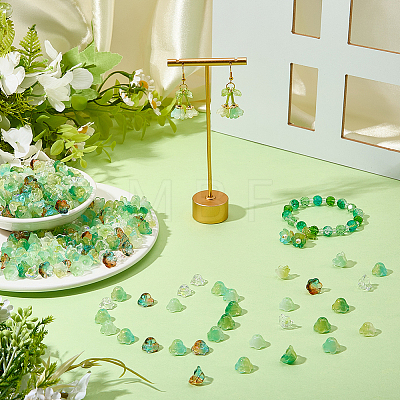 350Pcs 7 Styles Glass Beads GLAA-SC0003-44-1