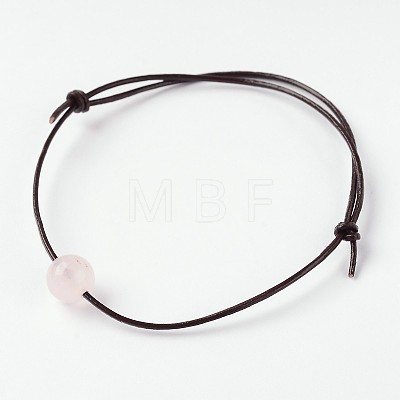 Adjustable Cowhide Leather Cord Bracelets BJEW-JB01944-1