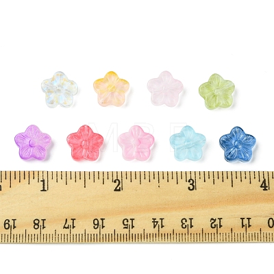 30Pcs Baking Paint Glass Beads GLAA-FS0001-97G-1