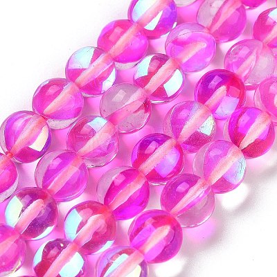 Transparent Glass Beads GLAA-B022-8mm-13-1