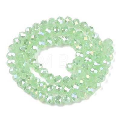 Electroplate Glass Beads Strands LS-EGLA-A044-J6mm-B01-1