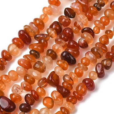 Natural Red Agate Beads Strands G-L655-A01-01B-1