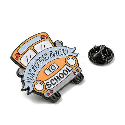 Back To School Theme Enamel Pins JEWB-P028-C03-1