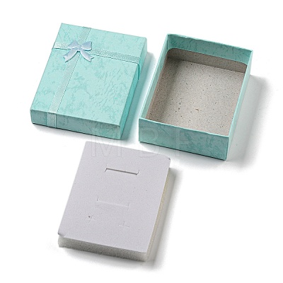 Cardboard Paper Necklace Boxes CON-G021-01C-04-1