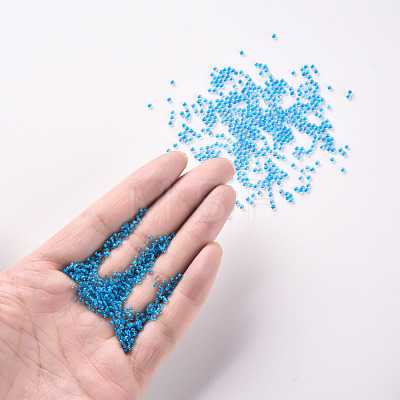 11/0 Grade A Transparent Glass Seed Beads X-SEED-N001-D-223-1