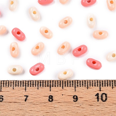 Opaque Acrylic Beads MACR-T048-02M-10-1