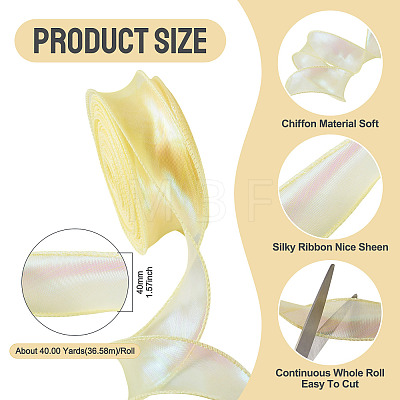 Polyester Lace Trim DIY-TAC0010-49B-1