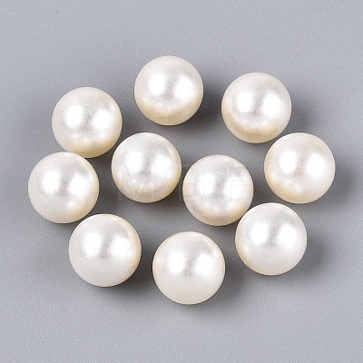 ABS Imitation Pearl Acrylic Beads OACR-S011-14mm-01-1