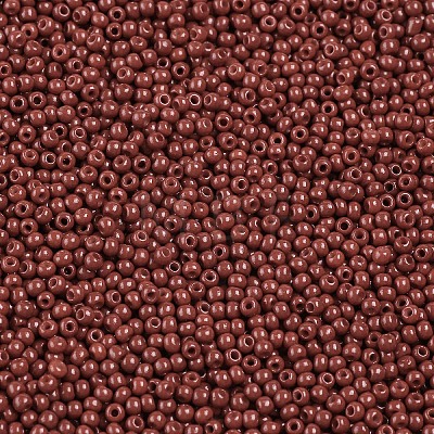 11/0 Grade A Baking Paint Glass Seed Beads X-SEED-N001-A-1059-1