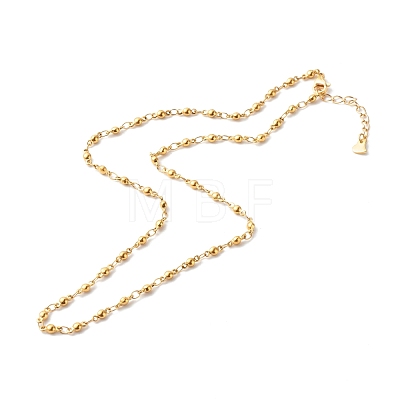 304 Stainless Steel Link Chain Necklaces NJEW-JN03609-1
