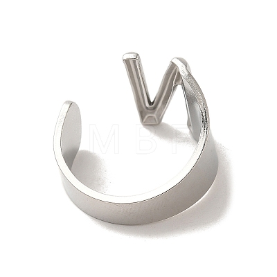 Non-Tarnish 201 Stainless Steel Finger Rings RJEW-H223-04P-N-1