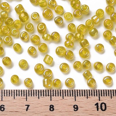 Round Glass Seed Beads SEED-A007-4mm-170-1