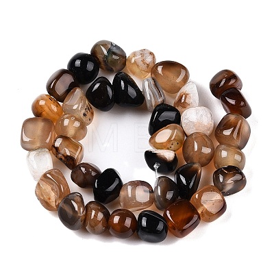 Natural Agate Beads Strands G-N342-65A-1