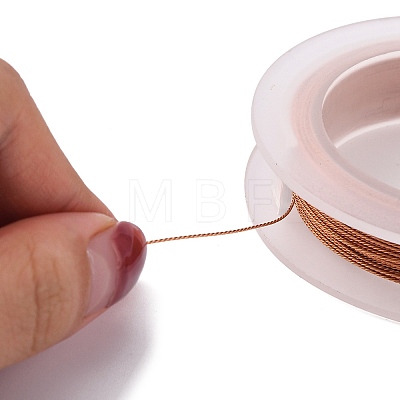 3 Strands Copper Craft Wire CWIR-WH0005-0.5mm-R-1