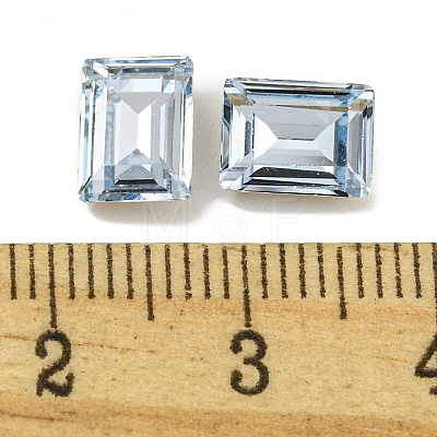 Glass Rhinestone Cabochons RGLA-L029-15C-211-1