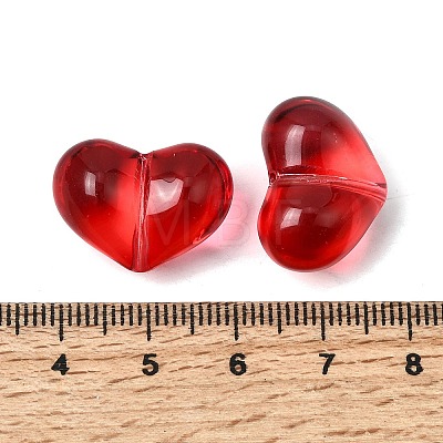 Transparent Glass Beads GLAA-F132-02L-1