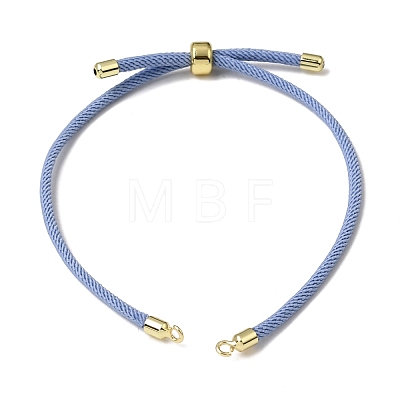 3MM Adjustable Round Nylon Braided Cord Bracelet Making FB-CBAA152-04G-30-1